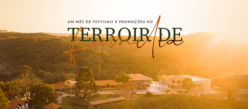 Um mês de festivais e promoções